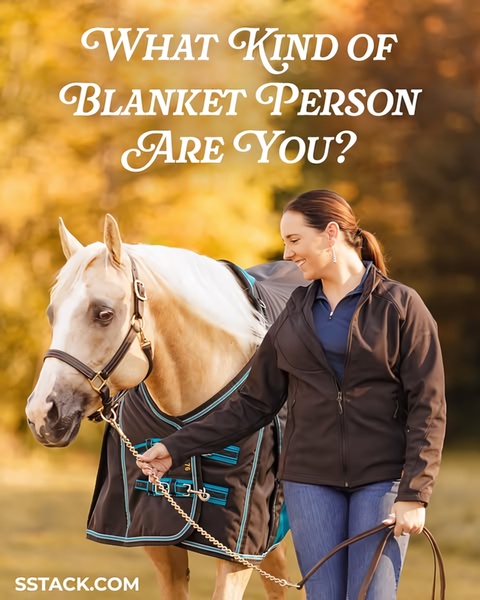 This ad creative features a soft, inviting portrait of a person with their horse, using a direct question to segment the audience.