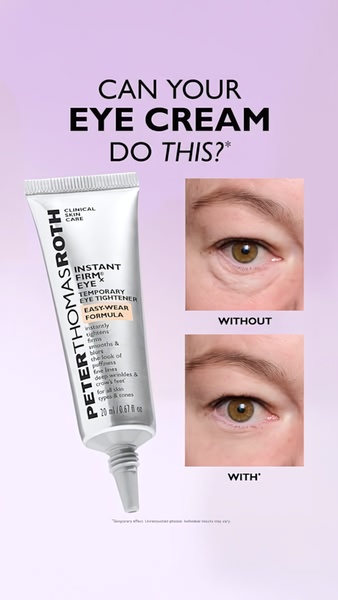 eye cream, anti aging cream, wrinkle cream, skincare cream, facial moisturizer, eye treatment, firming cream, product launch, social proof, minimalist, trustworthy, fresh, pastel, neutral