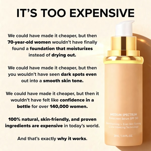 foundation, liquid foundation, makeup base, face makeup, cosmetic foundation, skin foundation, beauty foundation, brand awareness, social proof, minimalist, modern typography, trustworthy, luxurious, neutral, gold