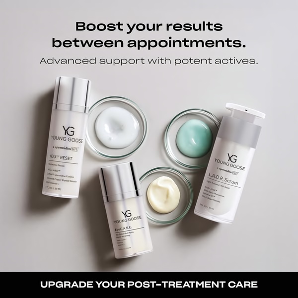 skincare set, face cream, serum, skincare products, beauty set, facial care, cosmetic kit, product launch, brand awareness, minimalist, flat lay, calm, trustworthy, neutral, green
