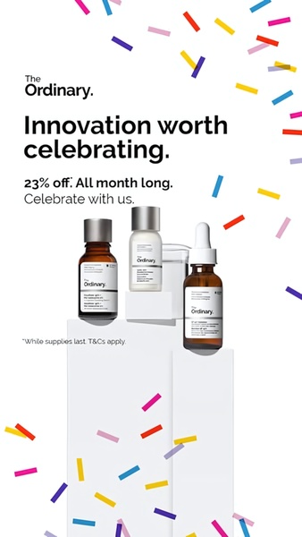 skincare serum, face serum, beauty serum, facial treatment, skincare products, cosmetic serum, anti-aging serum, sale promotion, minimalist, modern typography, playful, fresh, neutral, blue, yellow