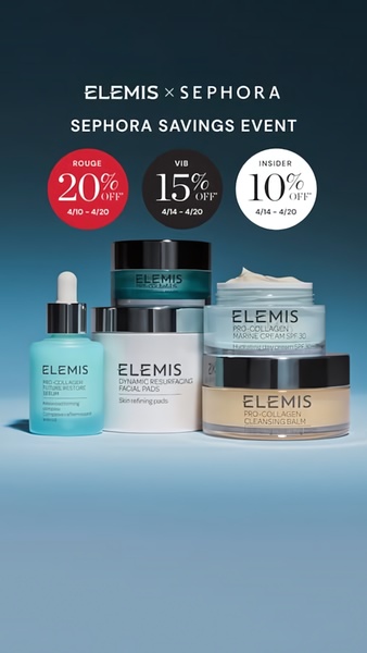 skincare, face cream, facial serum, cleansing balm, facial pads, anti-aging cream, moisturizer, sale promotion, minimalist, trustworthy, luxurious, blue