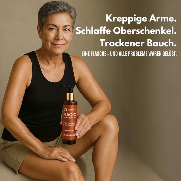 body oil, skin oil, moisturizing oil, body lotion, skincare oil, beauty oil, tanning oil, product launch, lifestyle, trustworthy, warm, brown, neutral