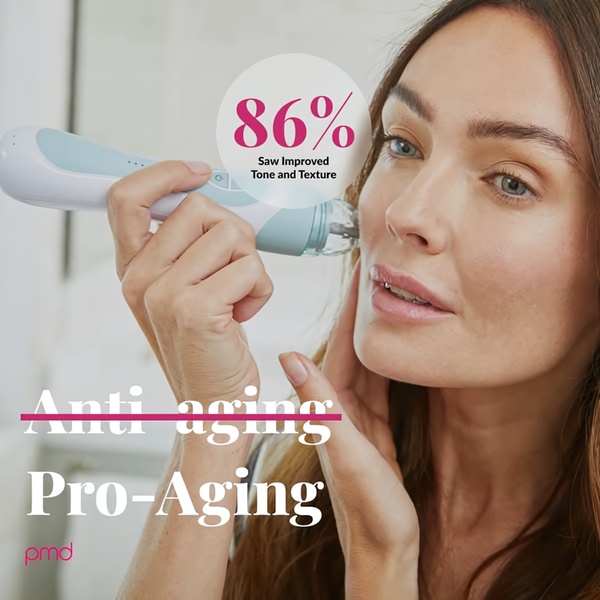 facial device, skincare tool, beauty device, anti aging device, facial massager, skin treatment device, microdermabrasion device, social proof, product launch, lifestyle, trustworthy, fresh, neutral, pink