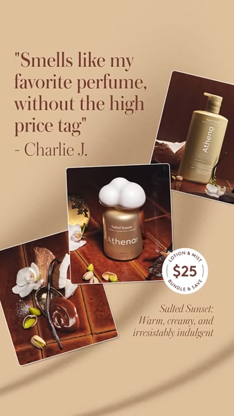 body lotion, moisturizer, body cream, skincare lotion, body care, fragrance lotion, scented lotion, bundle offer, social proof, editorial, flat lay, luxurious, warm, neutral, brown