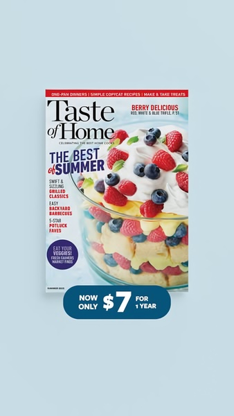 Taste of Home Summer Edition Subscription Ad