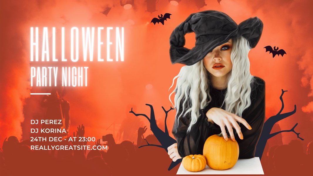 Halloween Party Night Flyer