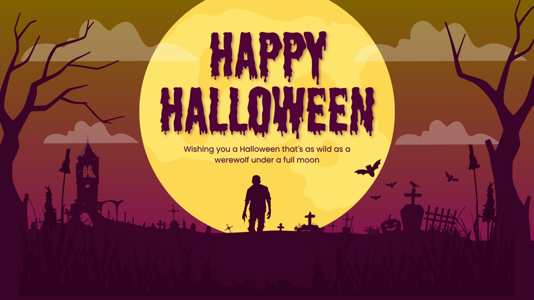 Happy Halloween Seasonal Ad