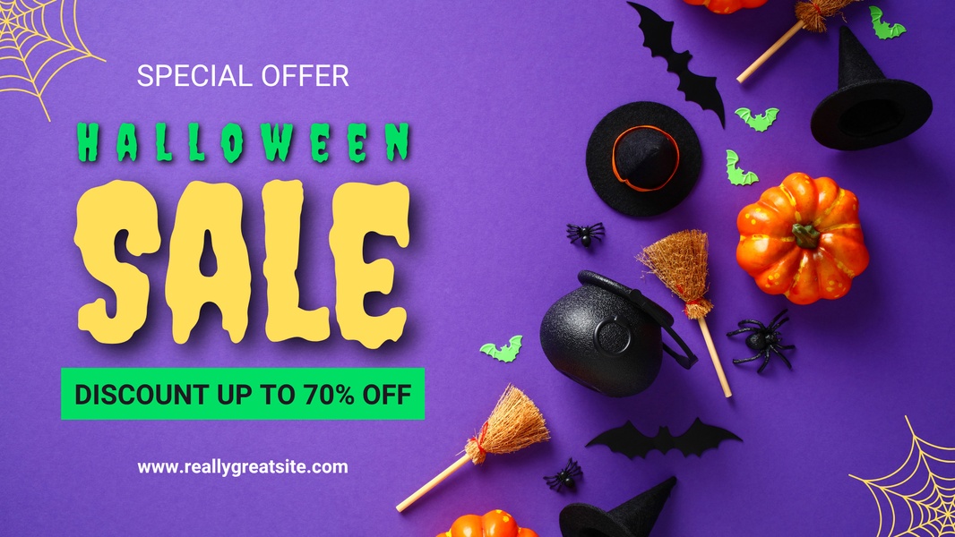Halloween Sale Promotion