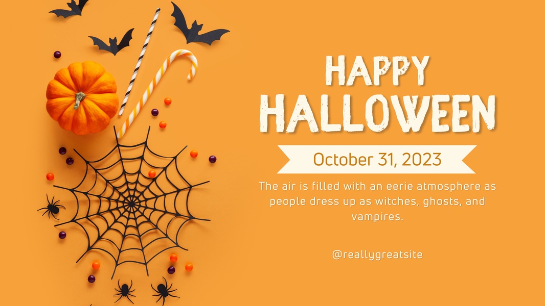 Happy Halloween Seasonal Greeting