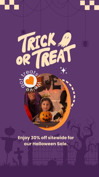 Halloween Trick or Treat Sale