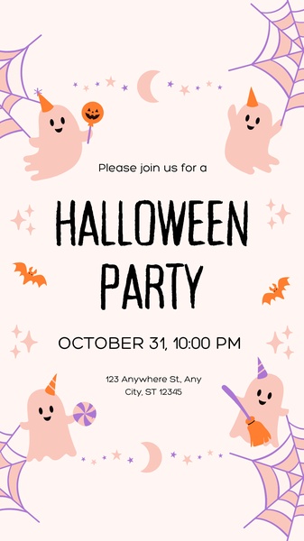 Halloween Party Invitation