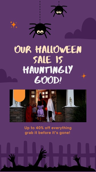 Halloween Flash Sale Graphic