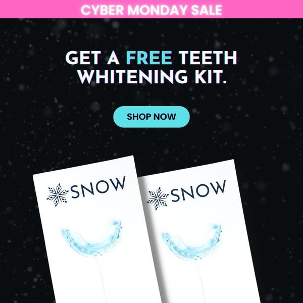 Teeth Whitening Kit Cyber Monday Offer