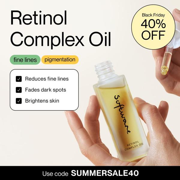 facial oil, retinol oil, skincare oil, anti aging oil, face serum, retinol serum, skin oil, sale promotion, lifestyle, trustworthy, fresh, neutral, yellow, black friday