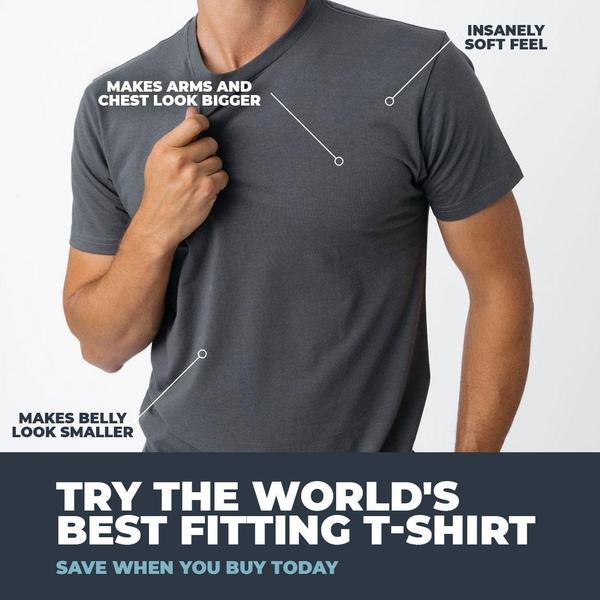 t-shirt, tee, shirt, mens shirt, casual shirt, fitted shirt, v-neck shirt, product launch, sale promotion, minimalist, trustworthy, bold, neutral, blue