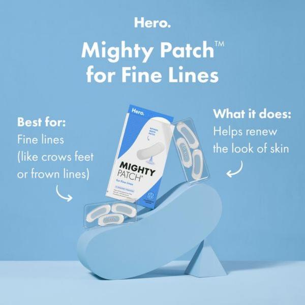 face patches, skincare patches, anti-aging patches, wrinkle patches, beauty patches, product launch, minimalist, calm, trustworthy, blue