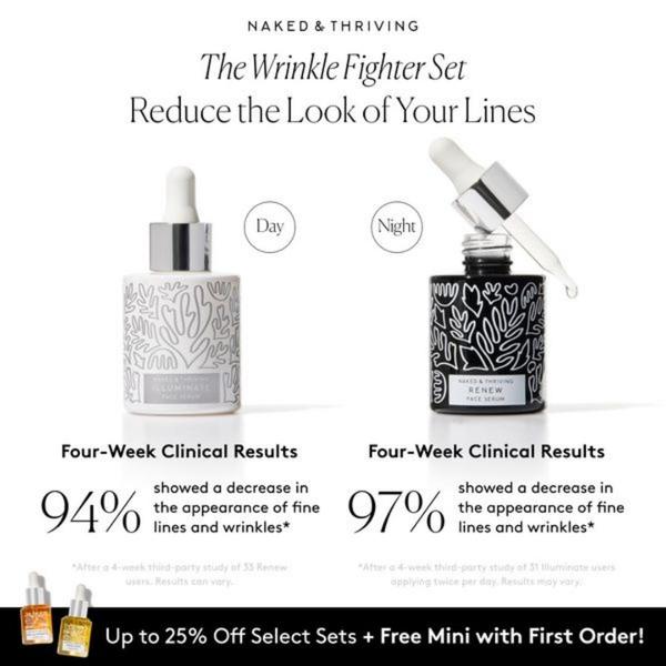 face serum, skincare serum, anti-aging serum, wrinkle serum, facial treatment, skin care set, sale promotion, social proof, minimalist, trustworthy, luxurious, neutral, black