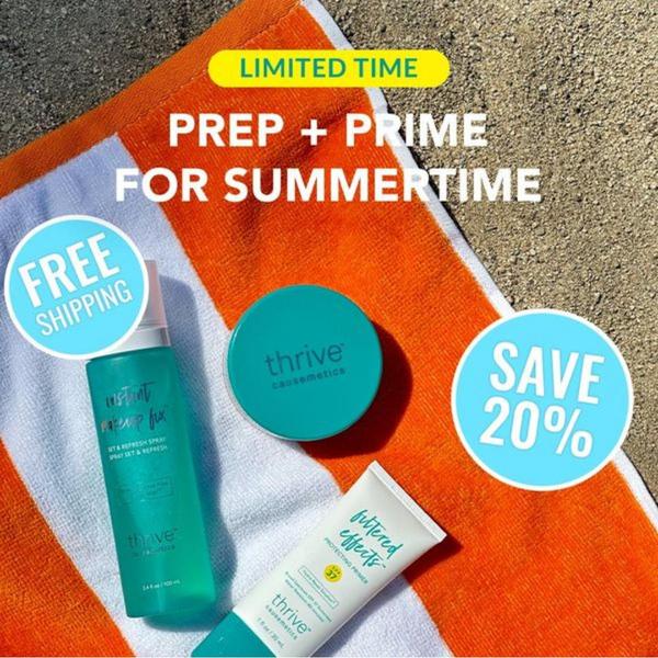 skincare set, face care kit, beauty products, skincare routine, cosmetic bundle, face treatment set, skincare collection, limited time deal, free shipping, flat lay, lifestyle, energetic, fresh, orange, blue, summer sale