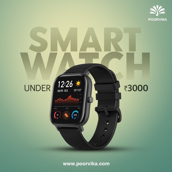 smartwatch, digital watch, fitness tracker, smart wearable, wrist watch, discount offer, minimalist, bold, trustworthy, green, black