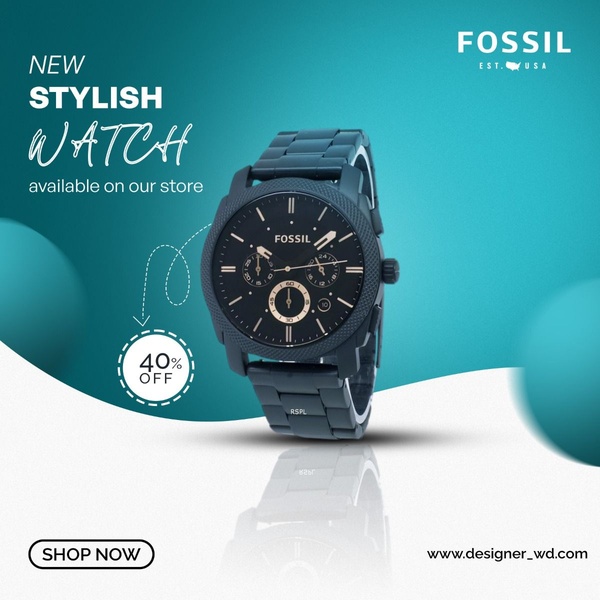 analog watch, stainless steel watch, mens watch, dress watch, chronograph watch, discount offer, new arrival, minimalist, bold, energetic, blue, neutral