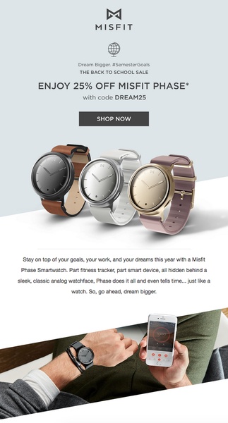 smartwatch, fitness tracker, hybrid watch, wearable technology, analog smartwatch, holiday sale, discount offer, minimalist, lifestyle, trustworthy, fresh, neutral, back to school