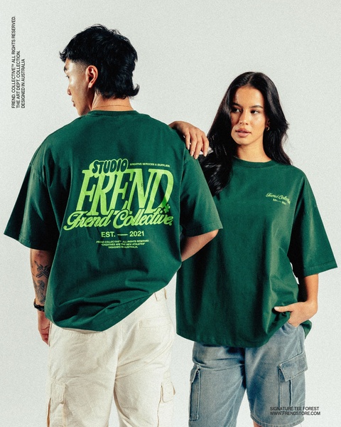 graphic t-shirt, cotton t-shirt, crew neck tee, short sleeve shirt, unisex t-shirt, oversized t-shirt, new arrival, lifestyle, bold, energetic, green, neutral