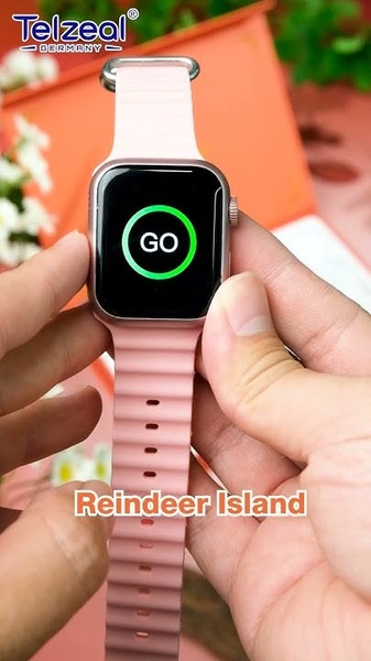smartwatch, digital watch, fitness tracker, smart wearable, wrist watch, product demo, lifestyle, playful, fresh, pink, neutral