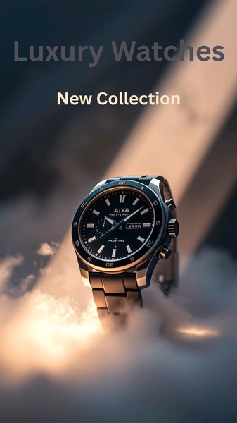 wristwatch, analog watch, mens watch, luxury watch, stainless steel watch, chronograph watch, new arrival, editorial, luxurious, bold, neutral, black