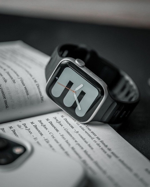 smartwatch, digital watch, smart wearable, electronic watch, wrist computer, brand awareness, minimalist, editorial, calm, luxurious, neutral, black