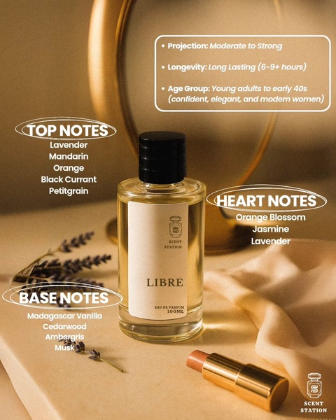 perfume, eau de parfum, fragrance, scent, women's perfume, product demo, editorial, lifestyle, luxurious, trustworthy, neutral, brown