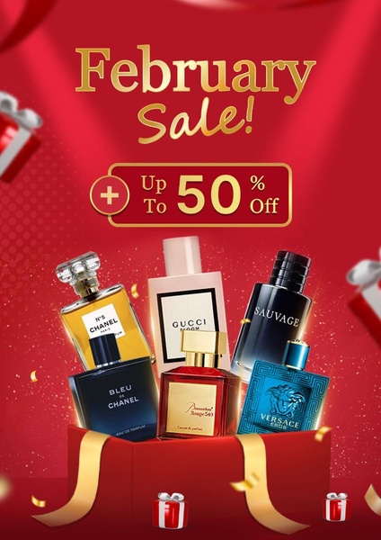 perfume, cologne, fragrance, eau de parfum, scent, luxury perfume, discount offer, holiday sale, lifestyle, energetic, luxurious, red, gold
