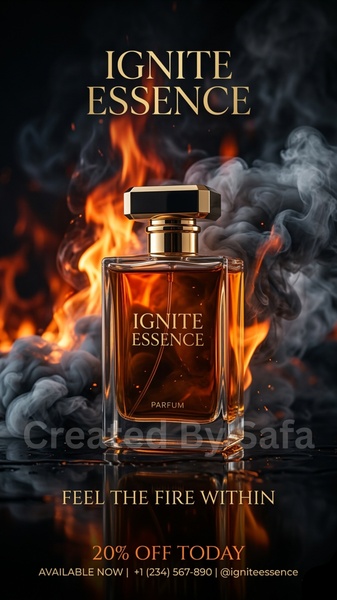 perfume, cologne, fragrance, scent, parfum, discount offer, bestseller push, minimalist, editorial, bold, luxurious, black, orange, gold
