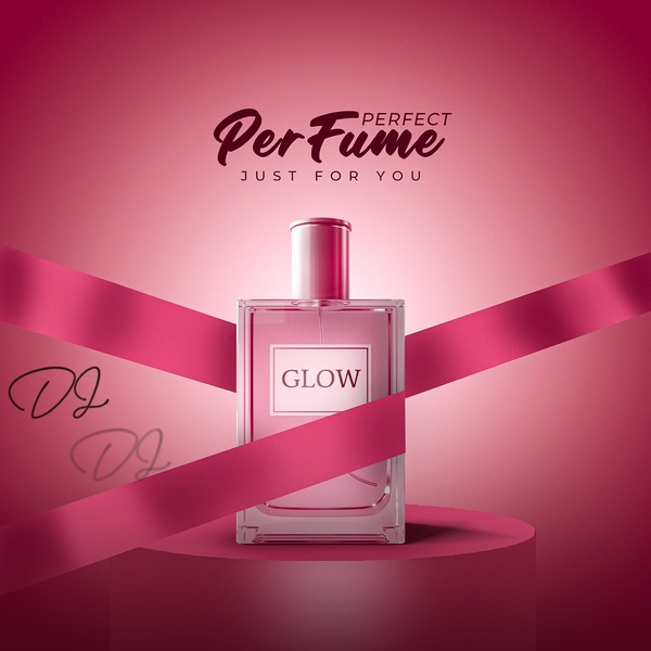 perfume, fragrance, cologne, scent, eau de toilette, brand awareness, minimalist, calm, luxurious, pink