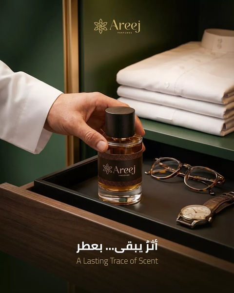 perfume bottle, cologne, fragrance, scent, men's perfume, brand awareness, lifestyle, editorial, luxurious, calm, green, neutral, brown