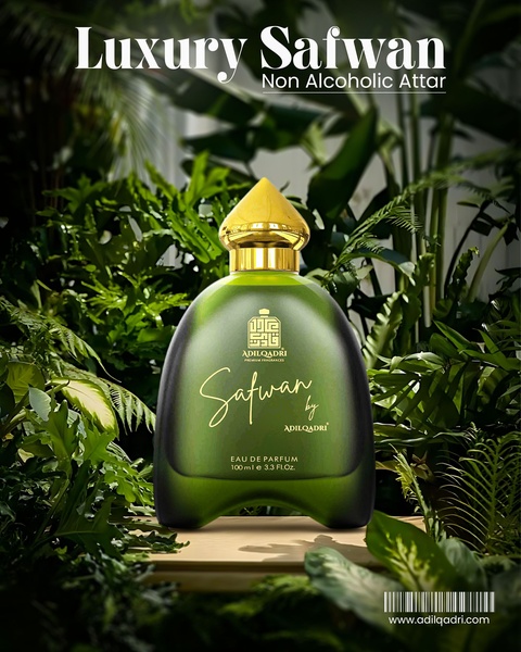 perfume, cologne, eau de parfum, fragrance, attar, brand awareness, lifestyle, minimalist, luxurious, calm, green, gold, neutral