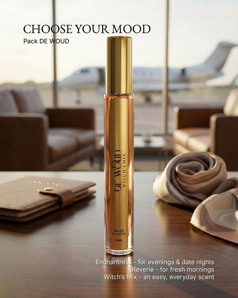 perfume, fragrance, cologne, eau de toilette, scent, travel perfume, brand awareness, lifestyle, editorial, luxurious, calm, gold, neutral, brown
