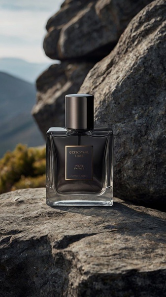 fragrance, perfume, cologne, scent, eau de toilette, brand awareness, lifestyle, outdoor, luxurious, bold, brown, neutral