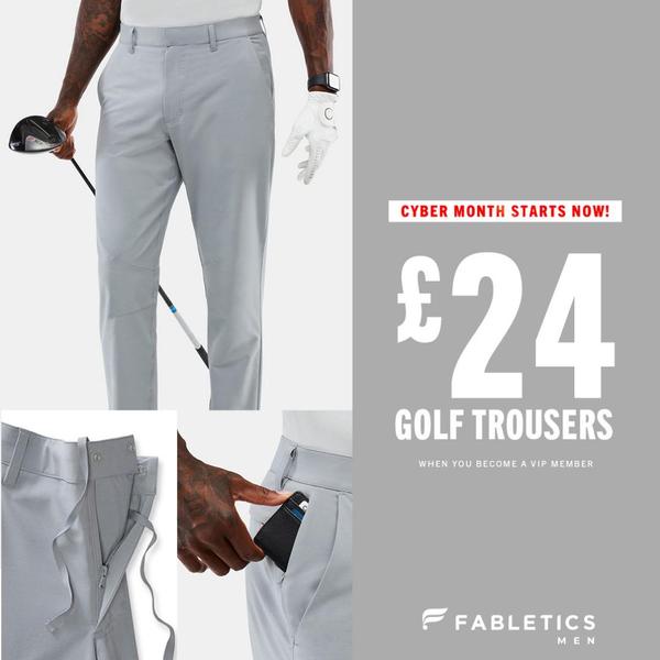 Cyber Month Golf Trousers Promotion