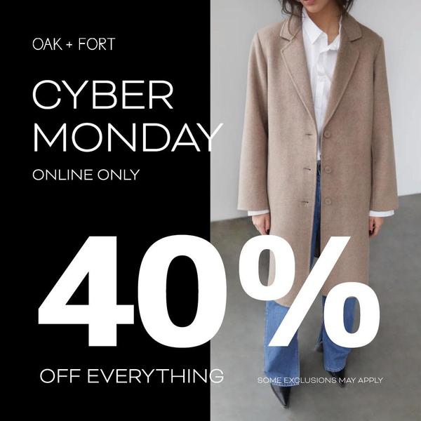 Minimalist Cyber Monday Offer