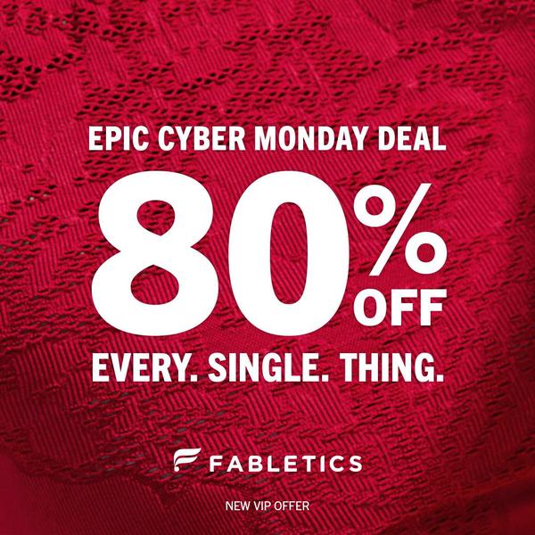 80% Off Cyber Monday Flash Sale