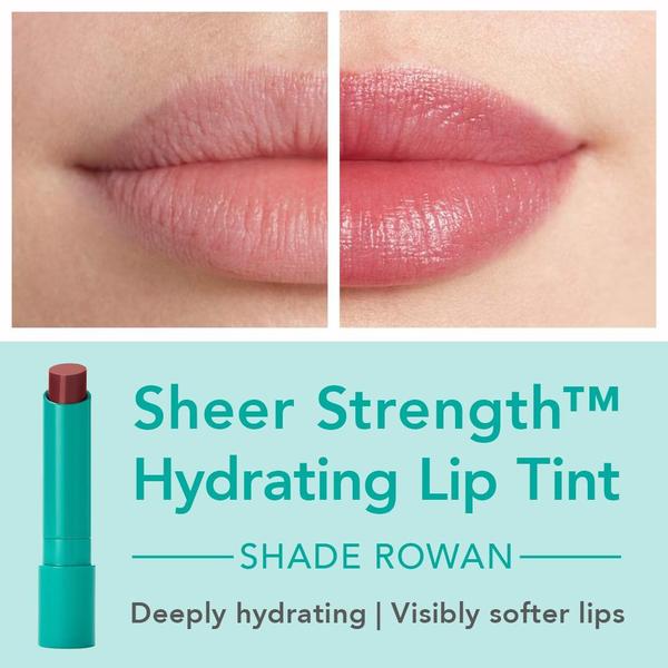 lip tint, lip stain, tinted lip balm, lip color, hydrating lipstick, sheer lipstick, product launch, minimalist, fresh, calm, green, pink