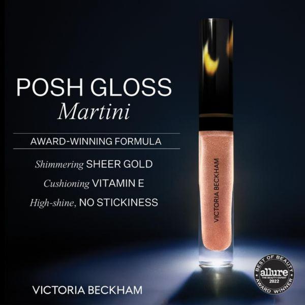 lip gloss, lip shine, lip color, liquid lipstick, lip makeup, cosmetics, beauty products, product launch, social proof, minimalist, luxurious, blue, gold