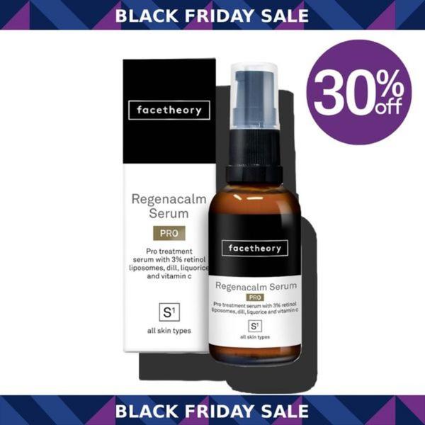facial serum, anti aging serum, retinol serum, skincare serum, face treatment, vitamin c serum, skin serum, sale promotion, minimalist, bold, purple, blue, black friday