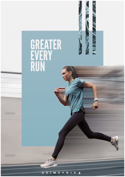 running shirt, running leggings, athletic shirt, running tights, exercise clothing, workout apparel, brand awareness, lifestyle, editorial, energetic, bold, blue, neutral