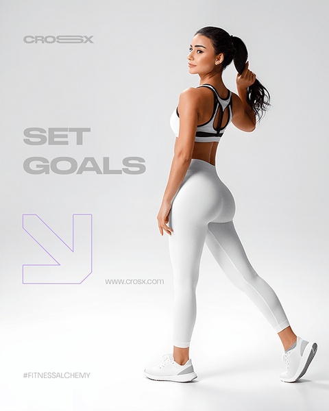 activewear set, workout leggings, sports bra, athletic clothing, gym wear, brand awareness, minimalist, editorial, trustworthy, fresh, neutral
