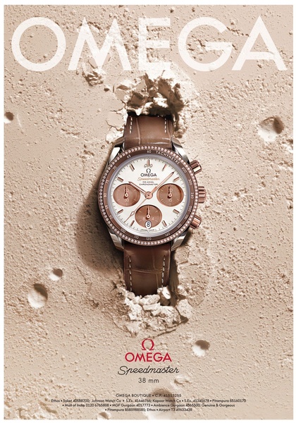 luxury watch, analog watch, chronograph watch, leather strap watch, wrist watch, brand awareness, minimalist, editorial, luxurious, neutral, brown