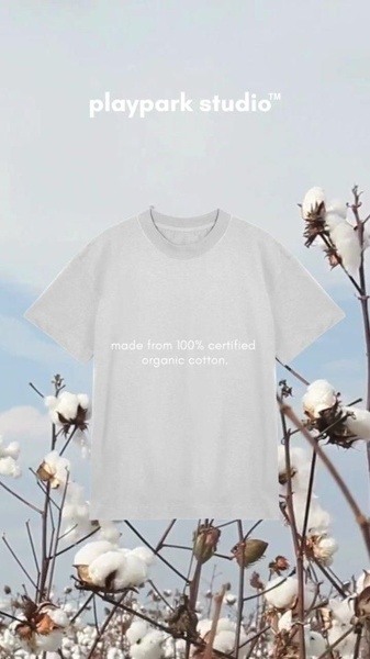 t-shirt, cotton tee, plain shirt, crew neck tee, organic cotton shirt, product demo, minimalist, lifestyle, fresh, calm, neutral, pastel