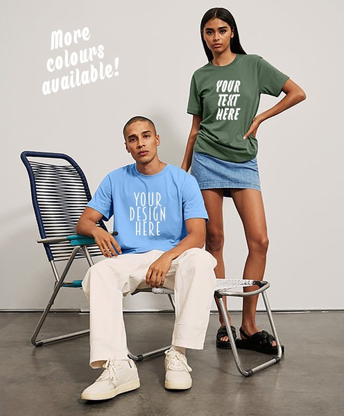 custom t-shirt, graphic tee, printed shirt, custom apparel, personalized t-shirt, new arrival, brand awareness, lifestyle, minimalist, fresh, trustworthy, neutral, blue, green