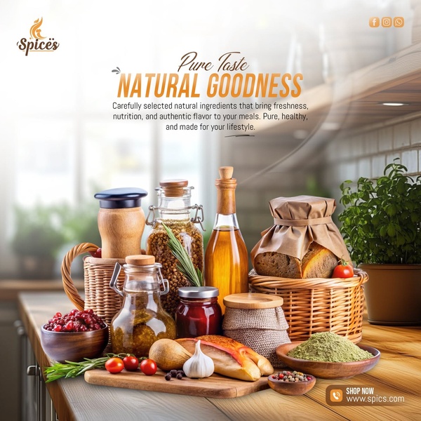 Spices Natural Goodness Ad